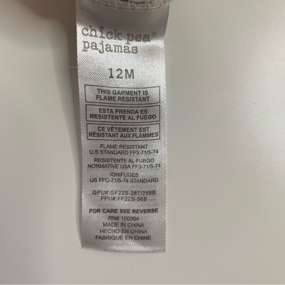 Gerber Pink and Cream Kids Footies Set - Picture 7 of 14